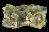 Yellow/Green Cubic Fluorite Crystal Cluster - Morocco #82799-1